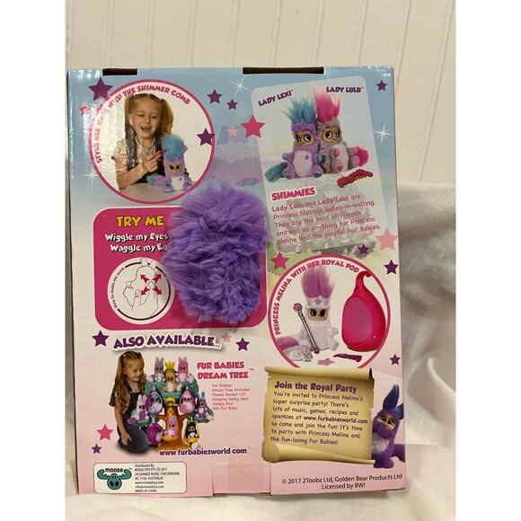 Lot 2 Fur Babies World Shimmies, Lady Lexi & Lady Lulu New in Box - Picture 3 of 11